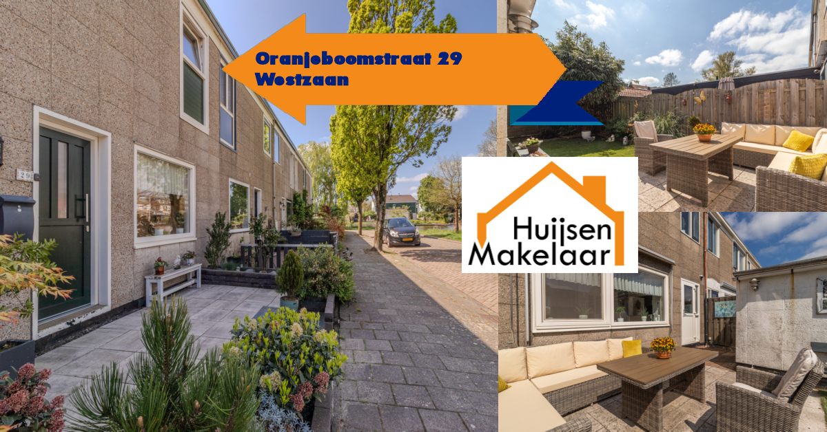 Mijn klant heeft deze woning samen met mij kunnen aankopen. Oranjeboom 29 Westzaan.